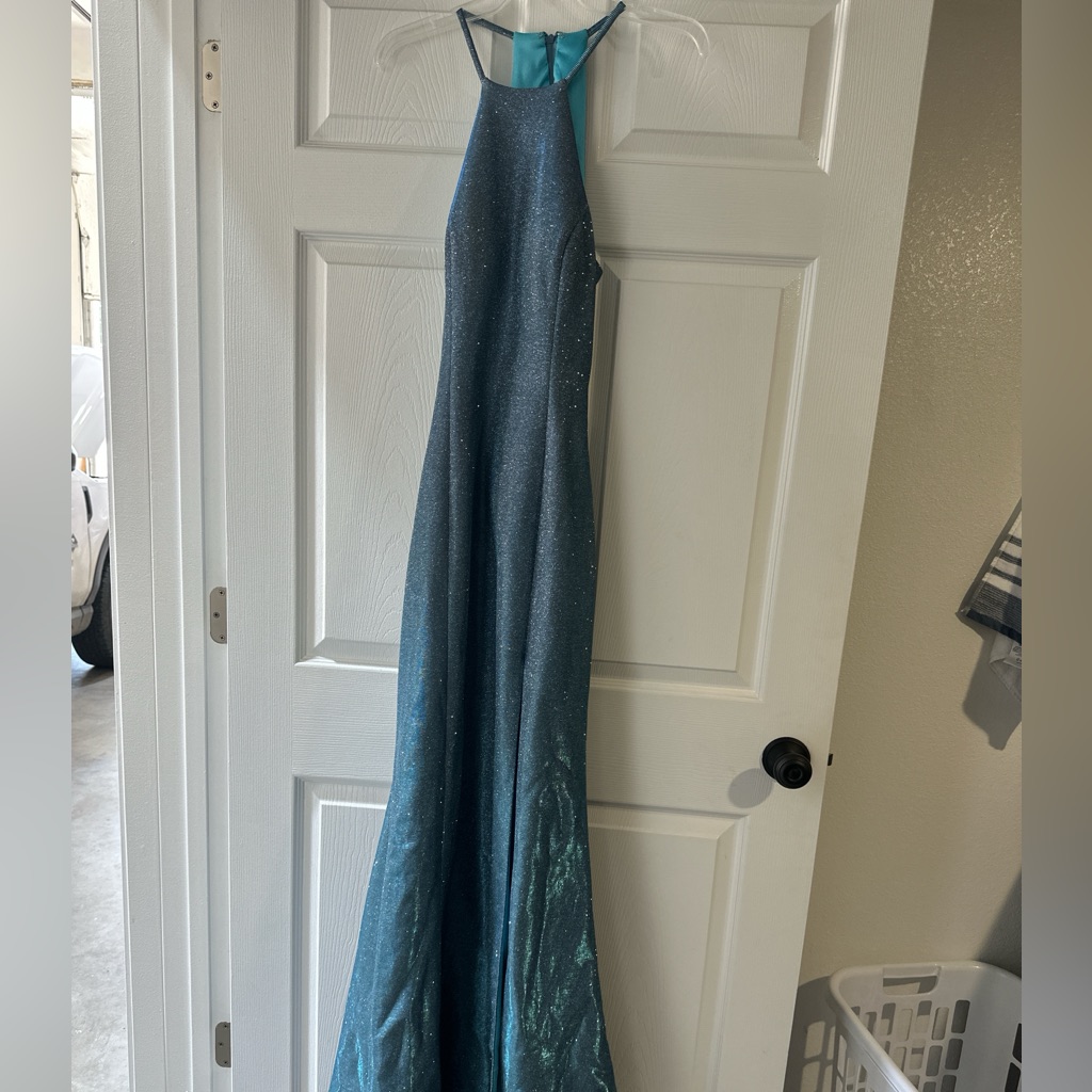Sherri Hill Electric Blue Dress